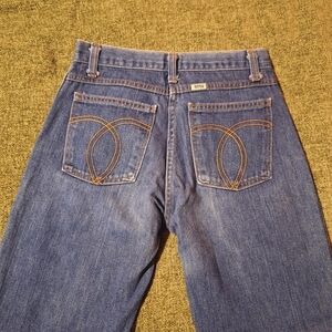 Classic Blue Straight Leg Women's Jeans